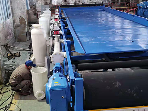 真空過濾機安裝現(xiàn)場